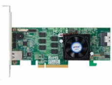 ARECA Tri-mode RAID card 8-port int. (SFF-8654) 8GB DDR4, PCIe4.0 x8 Card, LP