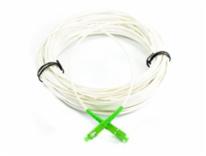 SC/APC - SC/APC simplex 9/125 SM 10m arm.bílý 3mm B3 LSZH SC/APC - SC/APC simplex 9/125 SM 10m arm.bílý 3mm B3 LSZH