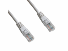 DATACOM Patch cord UTP CAT5E 10m bílý