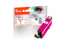 PEACH kompatibilní cartridge Canon CLI-521M, Magenta, 9 ml