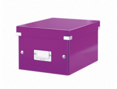 LEITZ Univerzálna krabica Click&Store, veľkosť S (A5), purpurová