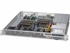 SUPERMICRO mini1U chassis 2x internal Drive Bays 2,5 , 2x400W (Platinum)