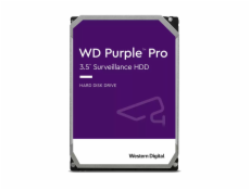 WD PURPLE PRO 12TB / WD121PURP / SATA 6Gb/s / Interní 3,5 / 7200 rpm / 256MB