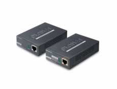Planet LRP-101U-KIT, UTP PoE extender 10/100Base-TX, IEEE802.3at-30W,EFT+ESD, dosah 500m, -20 až 70°C