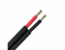 Kabel MHPower PV1-F pro soláry, měděný 2x 6mm2, 1kV, černý, dvojitý, cena za 1m