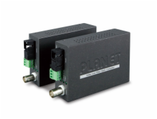 Planet VF-106G-KIT opto konvertor, 1x video (AHD/TVI/CVI/CVBS), 1x RS-485, singlemode (SC), pár