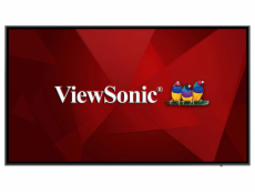 ViewSonic Flat Display CDE7520/ 75 / 16/7 LCD /3840x2160/ 8ms/ 450cd/ HDMIx 2 /DP / VGA /USB A x 3 /RJ45 /RS232