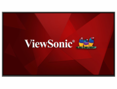 ViewSonic Flat Display CDE8620/ 86 / 16/7 LCD /3840x2160/ 8ms/ 450cd/ HDMIx 2 /DP / VGA  /USB A x 3 /RJ45 /RS232