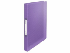 Desky s 2kroužkovým mechanismem Esselte Colour Breeze, levandulová