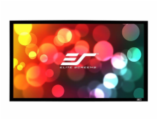 ELITE SCREENS plátno v pevném rámu 135  (342,9 cm)/ 16:9/ 167,8 x 298,9 cm/ Gain 1,1/ rám černý 6 cm