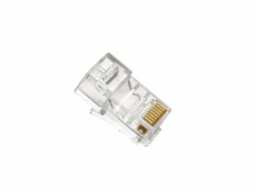 XtendLan Konektor RJ45 CAT5e drát, kulatý, baleno po 100ks cena za 1ks