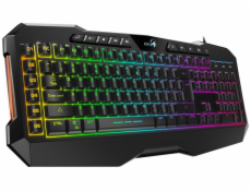 GENIUS klávesnice GX GAMING Scorpion K11 Pro/ drátová/ podsvícená/ USB/ černá/ CZ+SK layout