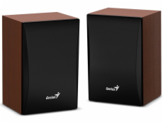 GENIUS reproduktory SP-HF380BT/ 2.0/ Bluetooth/ 3W/ dřevěné/ barva dřevo