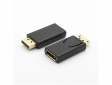 PremiumCord adaptér DisplayPort - HDMI, FULL HD 1080p Male/Female, pozlacené konektory