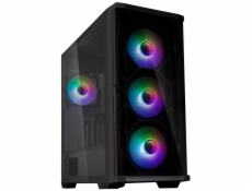 Zalman skříň Z10 Duo / ATX / 4x120 mm ARGB fan / 2xUSB 3.0 / USB-C / tvrzené sklo