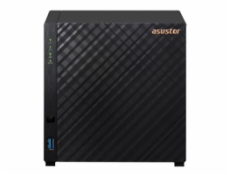 Asustor NAS AS1104T / 4x 3,5  SATA III/ Realtek RTD1296 1,4GHz/ 1GB/ 1x 2,5GbE/ 2x USB 3.2 Gen 1