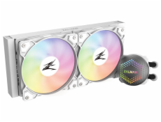 Zalman vodní chladič CPU ALPHA24 White / 2 x 120 mm / PWM / ARG  / bílý