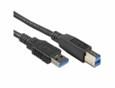 PremiumCord Kabel USB 3.0 Super-speed 5Gbps A-B, 9pin, 0,5m