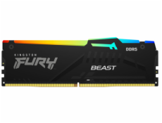 Kingston FURY Beast RGB - DDR5 - modul - 8 GB - DIMM 288-pin - 5600 MHz / PC5-44800 - CL40 - 1.25 V - bez vyrovnávacej pamäte - on-die ECC