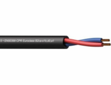 2X1,5MM reproduktorový kabel 16 AWG EN50399 CPR Euroclass B2ca-s1b, d0, a1 300M