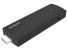 STRONG 4K Google TV stick SRT 41/ 4K Ultra HD/ H.265/ HDMI/ micro USB/ BT/ Wi-Fi/ Chromecast/ Netflix/ Android 11/ černý