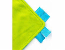 Zelená plyšová deka