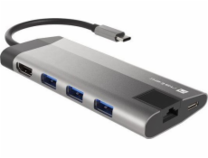 NATEC MULTIPORT FOWLER PLUS USB-C  HDMI 4K  RJ45