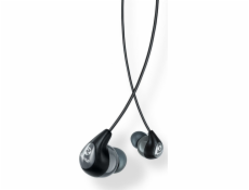 Shure SE112-GR Slúchadlá Kábel Do ucha Hovory/hudba Čierna, Sivá