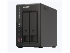 QNAP TS-253E-8G (4core 2,6GHz, 8GB RAM, 2x SATA, 2x M.2 NVMe slot, 2x HDMI 4K, 2x 2,5GbE, 4x USB)