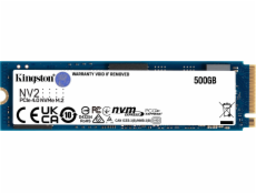 KINGSTON NV2 SSD 500GB / NVMe M.2 PCIe Gen4 / Interní / M.2 2280