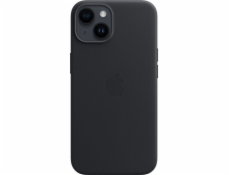 Kožené pouzdro s MagSafe pro iPhone 14 - Midnight