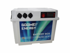 GOOWEI ENERGY BATTERY BOX GBB100, 100Ah, 12V, střídač 1000W