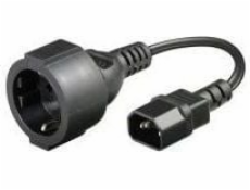 Gembird IEC 320 napájací kábel - Schuko 15cm