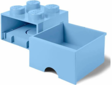 LEGO Brick Drawer 4 hellblau, Aufbewahrungsbox