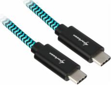 Kabel USB A 3.2 Stecker > USB-C Stecker (Alu + Braid)