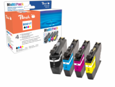 PEACH kompatibilný cartridge Brother LC-3217 MultiPack