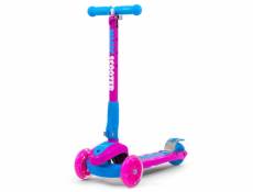 Dětská koloběžka Milly Mally Magic Scooter pink-blue