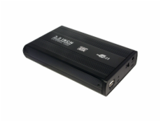 Hliníkové puzdro pre SATA 3,5" USB2.0 disk
