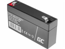 Bezúdržbová batéria AGM VRLA Green Cell AGM52 6V 1,2Ah (pre zabezpečovací systém, pokladne, hračky)