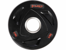 HMS TOX02 Czarny Talerz Olimpijski Ogumowany 2.5 kg
