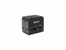 Sbox TA-23 Universal Travel Adapter with Dual USB Charger