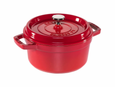 Staub La Cocotte 20cm round, Cherry, Cast Iron