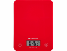 Zassenhaus Kitchen Scale Digital Scale Balance Cool red