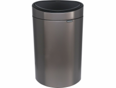 Brabantia Waste Bin Touch Bin New,recycle, 23+10 L Platinum