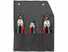 BESSEY Set of shape and straight cutting snips in bag  DSET29-15