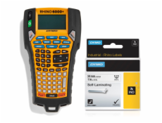 Dymo Rhino 6000+ Vinyl selbstlam 24 mm x 5,5 m black to white