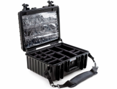 B&W Outdoor Case 6000 with medical emergency kit black