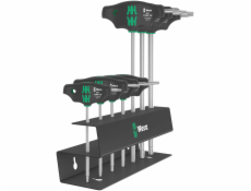 Wera 467/7 TORX HF Set 2 Quergriff-Schraubendreher + Rack, 7-teilig
