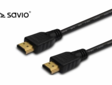 Elmak HDMI - HDMI kabel 2m černý (SAVIO CL-05Z)
