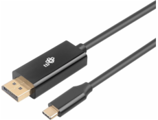 Kabel USB C - Displayport 2m czarny